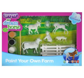 Breyer Stablemates 4209  Paint your Own Farm