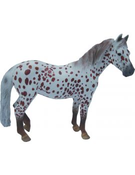 Collecta 88750 British Spotted Pony Stute Chestnut Leopard